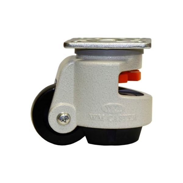 Wm Casters WMI Leveling Caster WMIW-100PF - 1,185 Lb. Capacity - Plate Mounted WGD-100F - main